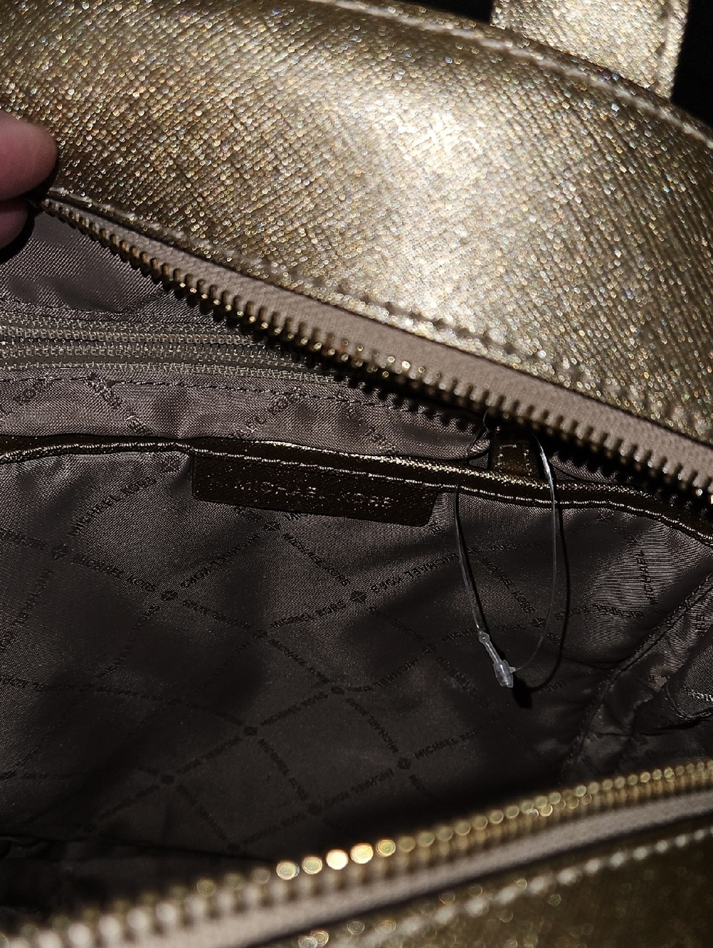 Michael Kors Abbey Medium Logo And Pebbled Women's Backpack - Picture 6 of 10